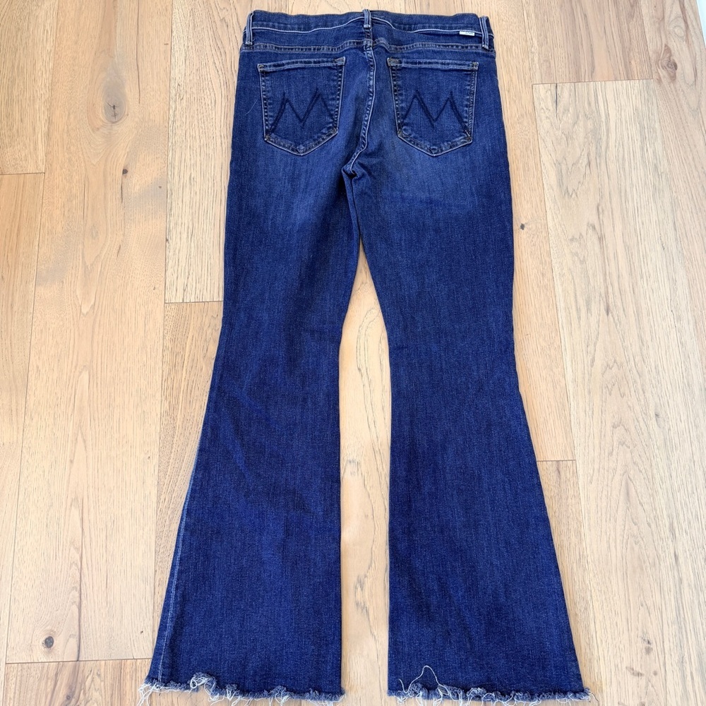 Mother The Weekender Fray in Team Up Jeans Size 32 - Picture 3 of 15